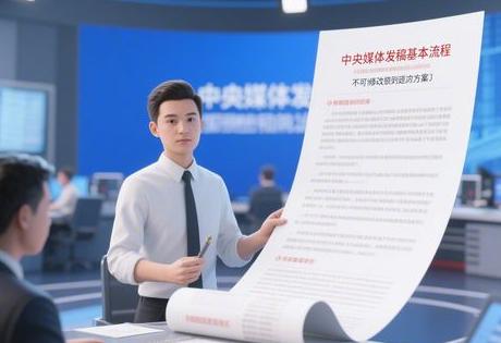 央媒发稿基本流程及不可修改条款的应对方案