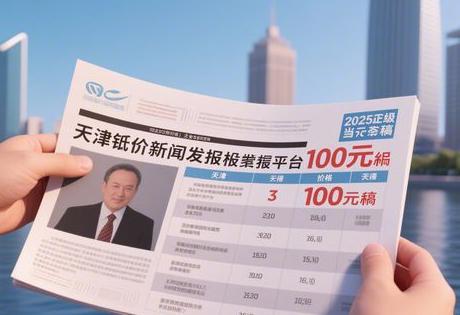 天津低价新闻发稿价格一览表【2025最新】中小企业首选平台，当天出稿100元起