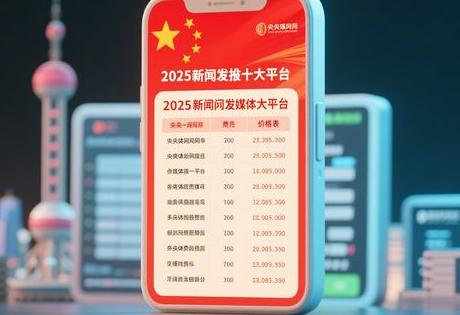 2025新闻发稿十大平台价格表：央媒门户自媒体费用全公开！