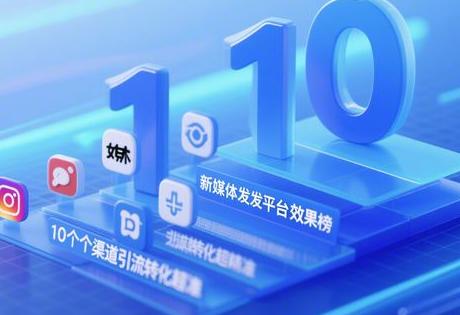 自媒体发稿平台效果榜：这10个渠道引流转化超精准