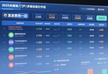发稿费用一览：2025央媒/门户/自媒体报价明细