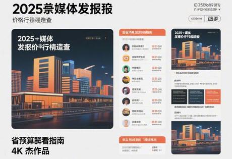 2025媒体发稿价格行情速查｜省预算必看指南