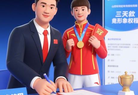 山西体育冠军形象代言签约流程视频播放​​全公开​​：避免授权纠纷，3天拿肖像权！