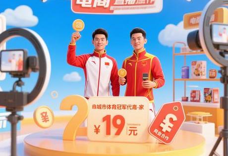 市县体育冠军代言多少钱 电商直播间可用