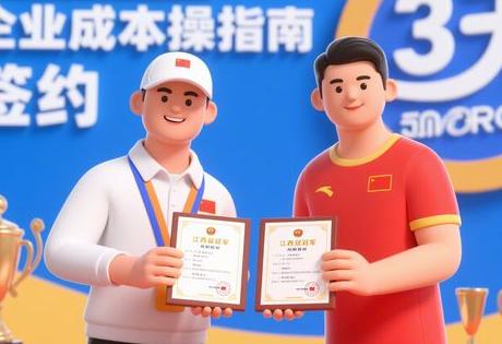 江西体育冠军代言签约流程视频：3天拿授权，企业低成本实操指南