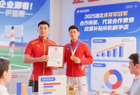 企业必看！2025湖北体育冠军代言合作费用及政策补贴解读