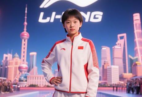 李宁全红婵上海代言活动高清图片大全