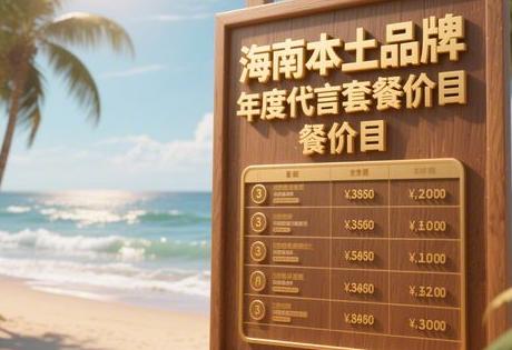 海南本土品牌年度代言套餐价目缩略图 海南本土品牌年度代言套餐价目缩略图