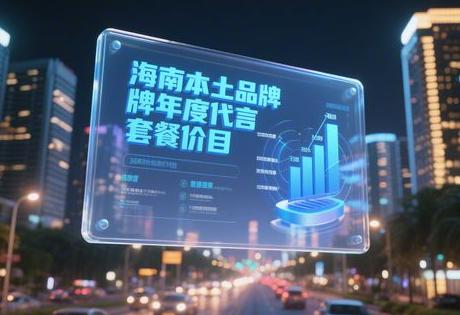 海南本土品牌年度代言套餐价目