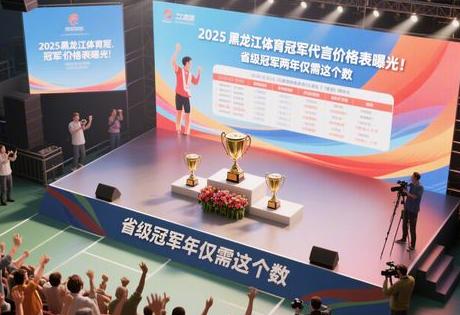 ​​2025黑龙江体育冠军代言价格表曝光！省级冠军两年仅需这个数​​