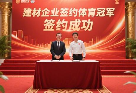 建材企业签约体育冠军代言成功案例缩略图