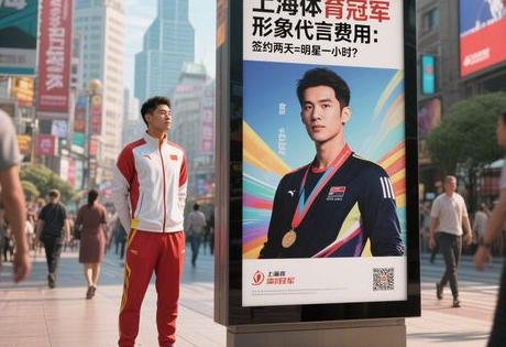 上海体育冠军形象代言费用：签约两天=明星一小时？