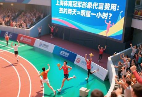 上海体育冠军形象代言费用：签约两天=明星一小时？