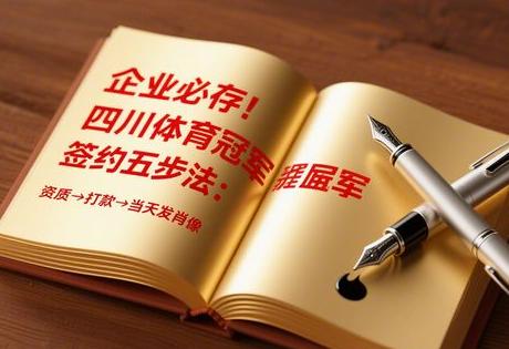 企业必存！四川体育冠军签约五步法：资质→打款→当天发肖像