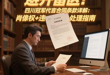 避开雷区！四川冠军代言合同条款详解：肖像权+违约处理指南