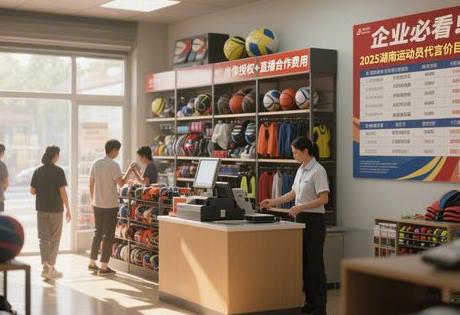 企业必看！2025湖南运动员代言价目表：肖像授权+直播合作费用