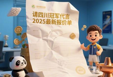 请四川冠军代言多少钱?2025最新报价单出炉,点击查价缩略图 请四川冠军代言多少钱?2025最新报价单出炉,点击查价缩略图
