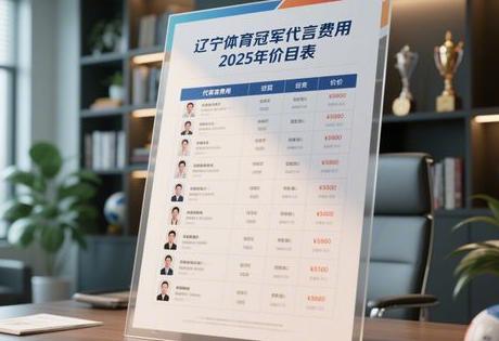 辽宁体育冠军代言费用2025年价目表缩略图 辽宁体育冠军代言费用2025年价目表缩略图